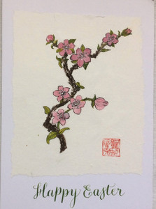 Dorothy, Happy Easter, blossom, Chinese Brush painting.JPG